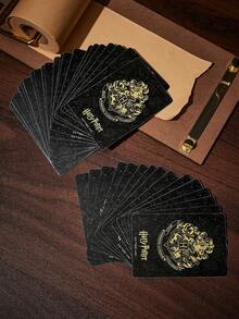 HARRY POTTER X SHEIN Kartu - Hitam - View 4