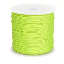 1 Roll 72# Braiding Necklace String Cord Handmade DIY Jewelry Craft Material, 0.8mm Macrame Rope - A - View 17