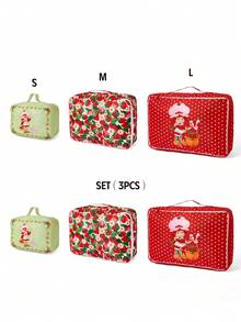 Strawberry Shortcake X SHEIN 行李整理包 - 彩色 - 查看 11