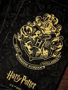 HARRY POTTER X SHEIN Kartu - Hitam - View 3