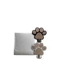1pc Handcrafted Wooden Paw Print Wall Hooks Rustic Towel Coat Hat Key Rack For Bathroom Entryway Kitchen Durable Sturdy Mount Storage Organizer Home Decor Christmas Stocking Fillers Holiday Gift Idea Must Haves - Multicolor - View 8