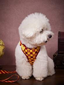 HARRY POTTER X PETSIN 印花貓狗背心寵物牽繩、便攜拾便袋 - 紅棕 - 查看 5