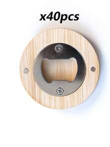 Bottle Opener, With A Naturally Minimalist Design. Comes With A Gift Bag. Suitable For Wedding Gifts, Graduation Presents And Holiday Mementos. - Khaki - View 10