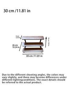 Tea Table Shelf Tea Room Table Cup Storage Rack New Chinese Small Tea Table Tea Set Display Rack - Walnut - View 10