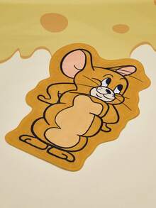 TOM & JERRY X Joivida 1件地毯－授權卡通地墊，柔軟長毛家居裝飾 - 貓和老鼠 - 查看 5