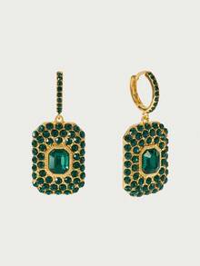 Glisma European And American Gorgeous Exquisite Luxury Medieval Jewelry - Green - View 13