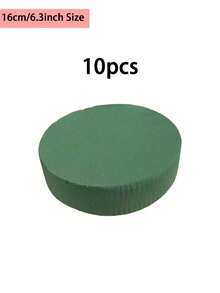 Round Green Floral Foam, Cylindrical Flower Mud For Fresh & Artificial Flower Arrangement, Florist Supply For Wedding Party Home Decor - Round - View 12