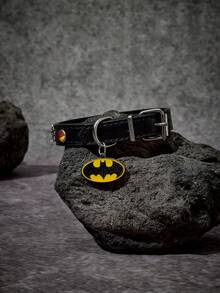 Batman X PETSIN 基礎款寵物狗項圈，寵物愛好者的理想選擇 - 彩色 - 查看 2