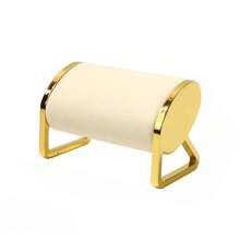 1pc Luxury Velvet Watch Display Stand, Metal Anti-Slip Watch Holder, Jewelry Photography Prop Suitable For Home And Commercial Use - Multicolor - View 11