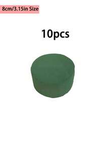 Round Green Floral Foam, Cylindrical Flower Mud For Fresh & Artificial Flower Arrangement, Florist Supply For Wedding Party Home Decor - Round - View 14