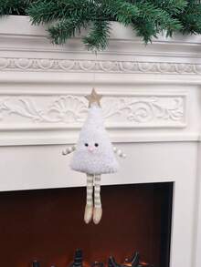 1PC Christmas Plush Doll Ornament Cute Figurine Decor Holiday Home Christmas Tree Hanging Party Decoration Gift For Adults - Christmas tree - View 11