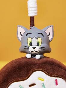 TOM & JERRY Classic Character-Themed Coin Purse, Non-Plush-Stufferd Wallet With Zipper Closure, Compact Change Pouch For Coins, Cards And Small Essentials - Multicolor - View 7