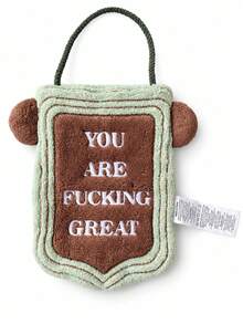Joivida 1PC Decorative Hanging Hand Towel, Vintage Woven Kitchen & Bathroom Towel With Funny Quote Design, Soft Hand Drying Cloth For Kitchen, Bathroom, Guest Room, Wall Decor, Housewarming, Birthday & Holiday Gift - Multicolor - View 12
