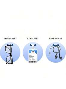 Magnetic Glasses Holder, Creative Storage Accessory For Headphones And Glasses, - Magnetic Eyeglass Holder - View 5
