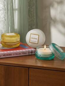Cirelle Macaron Scented Candles-Perfect Gifts For Couples, Home Fragrances, Living Room And Bedroom Decor, And Wedding Favors - 1PC - View 2