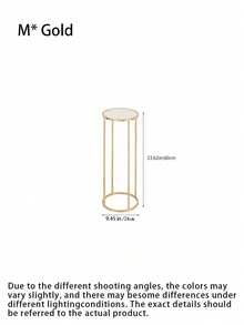 European Style Golden Iron Round Flower Stand, Flower Container, Wedding Hall Display Stand, Decorative Props For Wedding Scene Layout, Banquet And Event Decoration, Elegant Metal Floral Display Rack For Party And Ceremony Decor - AAA - View 13