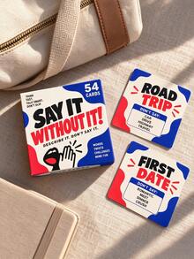 POKOJA LAND Say It Without It! Word Guessing Party Card Game | 54 Cards, Describe It Don't Say It, Hilarious Forbidden Word Game For Family, Friends, Party Night, Travel & Holiday Gift - Multicolor - View 7