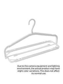 Foldable Telescopic Non Slip Windproof Hanger Rack For Towel Blanket Bed Sheet Duvet Home Laundry Drying Storage - Multicolor - View 7