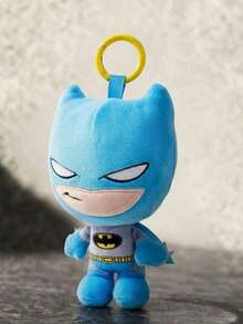 Batman X Joivida ,A Co-Branded 3D Plush Keychain, Classic Design, Can Be Hung On Bags, Key Chains, Schoolbags, Etc., Suitable For People Of All Ages Including Teenagers And Adults. - Blue - View 1