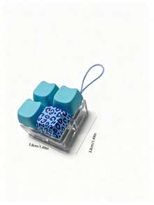 POKOJA LAND 1Pc Relaxation Fingertip Toy, Designed In A Keyboard Shape, Can Effectively Relieve Stress. It Comes In Bright Colors. The Appearance, Color And Design Are All Very Attractive, Making It An Ideal Choice As A Party Gift. - Multicolor - View 11