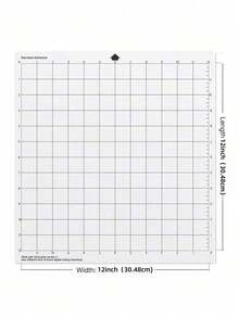 3Pcs SemiTransparent PP Replacement Cutting Mat With Measuring Grid And Protective Clear Film For Silhouette Cameo Plotter Durable Craft Supplies Scrapbooking Tool Home Office Art Studio - Sets - View 7