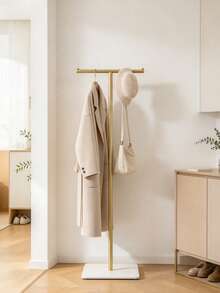 1 Piece Ground Clothing Rack For Bedroom, Modern Simple Clothing Shelf, Bedside Clothing Holder - Multicolor - View 5