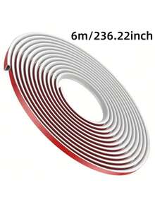 1/2/3/4/5/6M Length 15Mm Wide PVC Cable Management Raceway, Invisible Decorative Cord Cover, Anti-Step Protector Sleeve With End Caps, Self Adhesive Flexible Cable Duct. - various - View 5