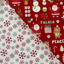 1Roll Is About 300 Cm Christmas Wrapping Paper, Double Sided Printed Gift Wrap Sheet, Santa Snowman Snowflake Pattern Holiday Wrapping Paper For Christmas Gift Packaging, Xmas Party Decor, Gift Wrapping Supplies, 2 Designs Per Set - multicolor - View 2