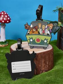 SCOOBY-DOO X Joivida 1PC Interesting Cartoon Luggage Tag - Multicolor - View 1