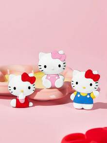 HELLO KITTY AND FRIENDS | SHEIN Sanlio PVC Refrigerator Sticker - kitty - View 2
