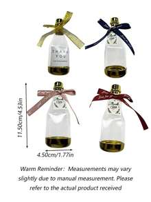 12-Piece Champagne Bottle Gift Box - Plastic Gift Container For Weddings, Birthdays, And Retro Parties - Ideal For Party Gifts, Wedding Receptions, Festival Celebrations, Wedding Table Decor, Festive Atmosphere Arrangements, Wedding Decor, Party - Multicolor - View 2