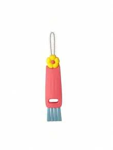 Zazumi 1pc 3 In 1 Petal Design Cup Brush Bristle Multifunctional Gap Cleaning Bottle Rim Scrubber Flexible Dishwashing Tool For Kitchen Home Use Christmas Stocking Fillers Holiday Gift Ideas Must Haves - Multicolor - View 16