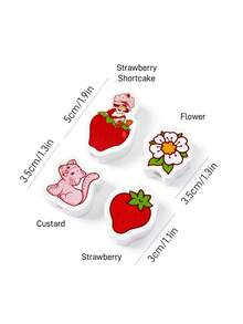 Strawberry Shortcake X SHEIN Goma de Fresa Shortcake - Strawberry Shortcake - Ver 3