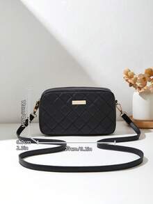 SIENNITY A Casual Women's Crossbody Bag Made Of PU Material, Combining ...
