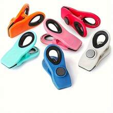 3/6/9Pcs Food Bag Clips, Multifunctional Food Storage Bag Seal Clips, Moisture-Proof And Dust-Proof Airtight Clips, Suitable For Various Plastic Bags And Snack Bags, Kitchen Organization And Storage, Kitchen Accessories - Multicolor - View 3