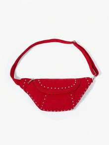 Red suede