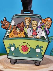 SCOOBY-DOO X Joivida 1PC Interesting Cartoon Luggage Tag - Multicolor - View 4