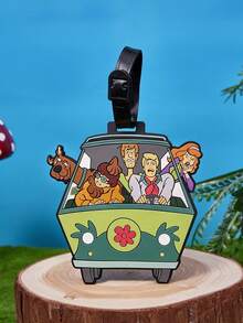 SCOOBY-DOO X Joivida 1PC Interesting Cartoon Luggage Tag - Multicolor - View 2
