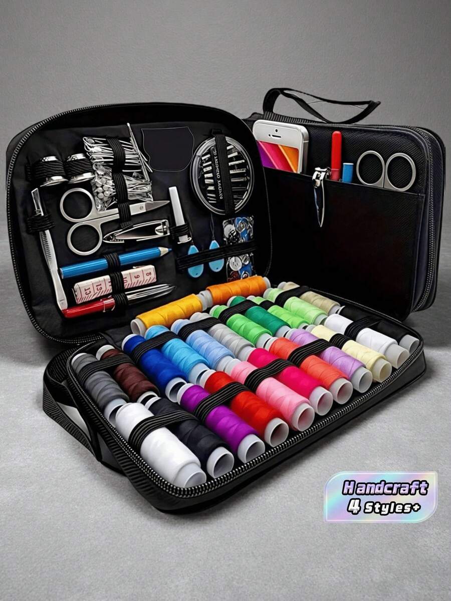 1 Set Portable Sewing Tool Kit Storage Bag, Household Handcraft Tool ...