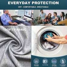 1 Pack Of Reusable Adult Cloth Diapers - Featuring A Large-Flow Four-Layer Crotch Design, Breathable Ice Silk Fabric, Four-Corner Design, Soft And Comfortable, Suitable For Both Men And Women, Available In 4 Colors, And Reusable Diapers - Multicolor - View 6
