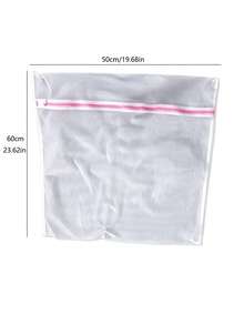1/4 PCS,S/M/L/XL,Laundry Bag For Washing Machine, Anti-Deformation Fine Mesh Bra Bag, Clothing Net Pouch Cleaning Washing Organizer,Spring,Minimalist,Summer Tops - Multicolor - View 6