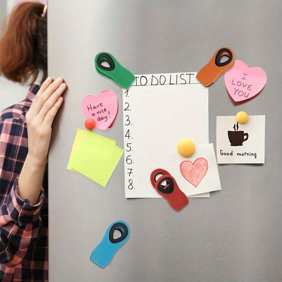 3/6/9Pcs Food Bag Clips, Multifunctional Food Storage Bag Seal Clips, Moisture-Proof And Dust-Proof Airtight Clips, Suitable For Various Plastic Bags And Snack Bags, Kitchen Organization And Storage, Kitchen Accessories - Multicolor - View 1