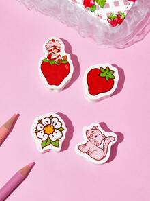 Strawberry Shortcake X SHEIN Goma de Fresa Shortcake - Strawberry Shortcake - Ver 1