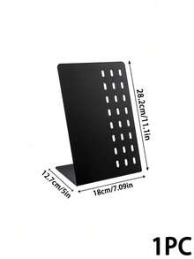 Joivida 1 Buah/1 Set Rak Display Pegboard Meja, Desain Berongga Logam Matte, Fungsi Magnetik, Menampung Foto, Catatan, Lencana & Aksesoris Kecil, Pengatur Meja Dekoratif, Ideal Untuk Pelajar, Pekerja Kantoran, Asrama, Kamar Tidur & Dekorasi Ruang Kerja - Beraneka warna - View 16