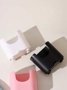 Plastic Multi Functional Desktop Storage Box Pen Holder Makeup Brush Organizer For Office Stationery Cosmetics Home - Multicolor - View 5