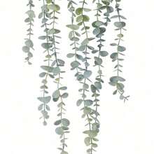 1pc Artificial Hanging Plants Fake Eucalyptus Potted Plant Hanging Plant For Wall Room Home Indoor Outdoor Shelf Decoration - Multicolor - View 11