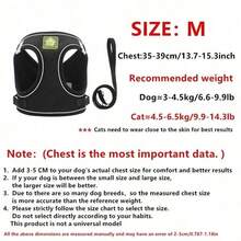Pet Harness And Leash Set, Suitable For Small Dogs, Medium Dogs And ...
