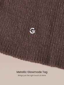 GLOWMODE Après Glow Collection Slope Ready 可調節式滑雪頭套，附抽繩面部開口與金屬 Logo，適用滑雪、單板滑雪、冬季戶外 - 咖啡 - 查看 3