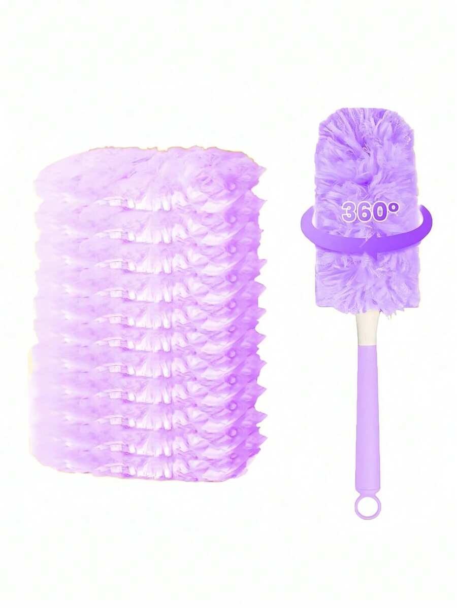 Electrostatic Dusting Brush HeadReplacement, Household Dusting Brush Head SuitableFor Laundry, Furniture, Car, Keyboard (Handle NotIncluded), Cleaning Supplies, Cleaning Tools
