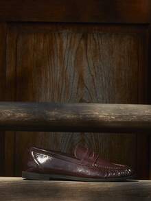Nöista Retro British Loafers, Versatile And Comfortable Flat Shoes - Coffee Brown - View 8